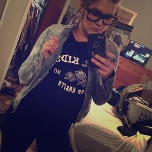 Jean jacket I doodled on